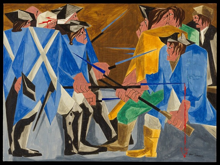 How to Look at Panel 16 from Jacob Lawrence's <em>Struggle: From the History of the American People</em>
